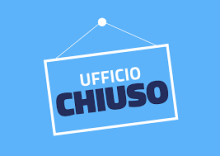 AVVISO CHIUSURA UFFICIO TECNICO